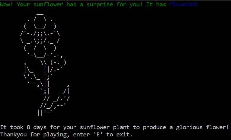 plant app flower screen